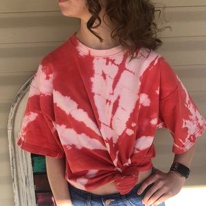 Custom Bleach Dyed Tee